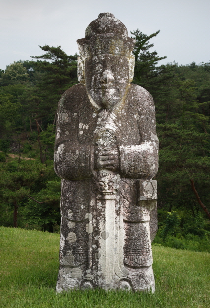 효종 영릉의 동측 무인석